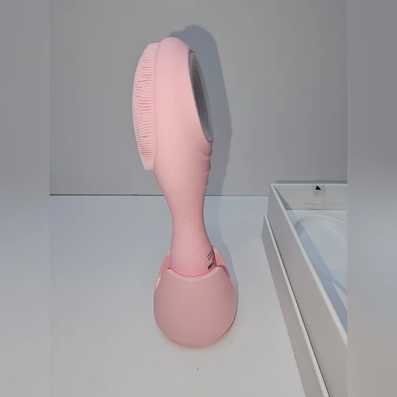 NEW Konka Silicone Cleansing Instrument Pink Red Light - Picture 15 of 16